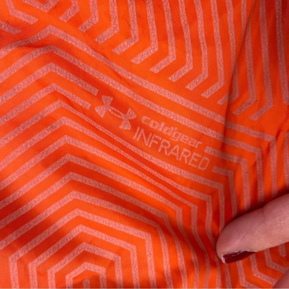 Under Armour Men's Coldgear Infrared Ghost Shell Jacket Medium Orange Tactical - Picture 7 of 16